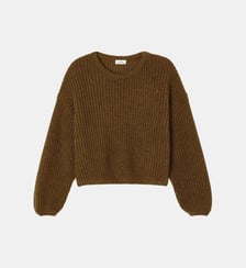 Pull boule en mélange de laine American Vintage
