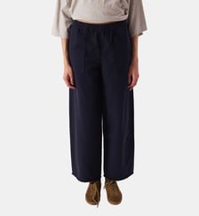 Pantalon en coton et lin élastiqué American Vintage