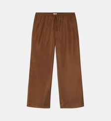 Pantalon évasé satiné American Vintage