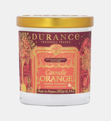 Cannelle Orange - Bougie Naturelle Parfumée Durance