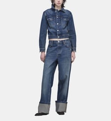 Veste droite denim Marc Jacobs