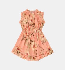 Robe courte imprimée Zimmermann