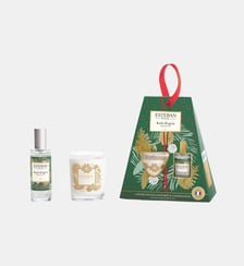 Coffret Cadeau - Vaporisateur et Bougie Parfumée Esteban Paris Parfums