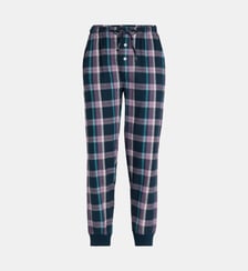Pantalon long de pyjama séparable en flanelle à carreaux Mariner