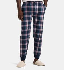 Pantalon long de pyjama séparable en flanelle à carreaux Mariner
