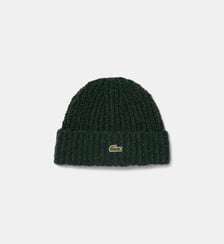 Bonnet en laine moulinée Lacoste