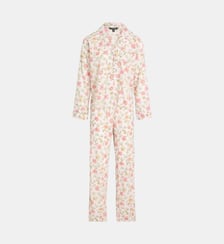 Pyjama long Notch Collar flowers Lauren Ralph Lauren