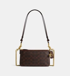 Sac pochette Audrey en toile imprimée Coach