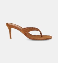 Mules Zaira Thong en cuir suède Gianvito Rossi