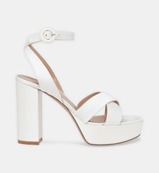Sandales Sabrina en satin de soie Gianvito Rossi