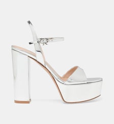 Sandales Marlena en cuir talon en bloc Gianvito Rossi