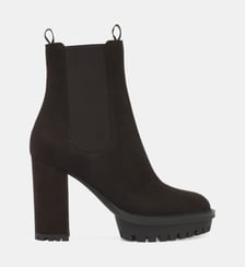 Bottines Barry Bootie en daim Gianvito Rossi