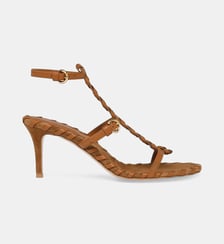 Sandales Zaira 70 en cuir suédé Gianvito Rossi