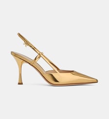 Escarpins Ascent en cuir métallisé Gianvito Rossi
