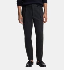 Pantalon à la coupe moderne en tissu stretch BOSS