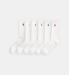 Lot de 6 paires de chaussettes Polo Ralph Lauren