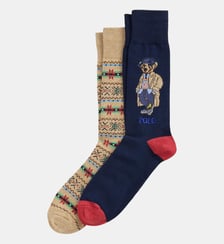 Lot de 2 paires de chaussettes Polo Ralph Lauren
