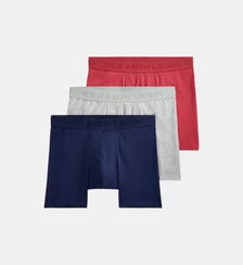 Lot de trois slips boxers coton stretch Polo Ralph Lauren