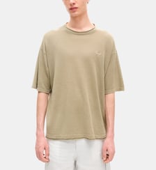 T-shirt droit lin mélangé signature Kenzo