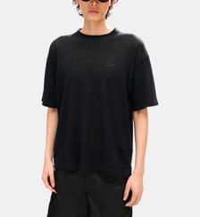 T-shirt droit lin mélangé signature Kenzo