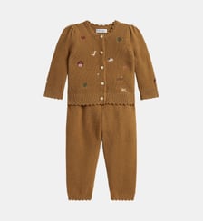 Ensemble cardigan et pantalon en coton Polo Ralph Lauren