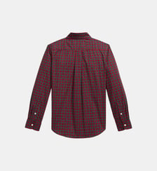 Chemise écossaise popeline de coton Polo Ralph Lauren