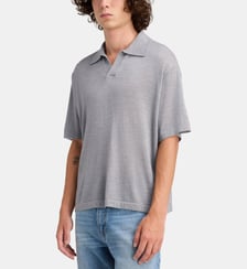 Polo fluide en laine et cachemire Frame