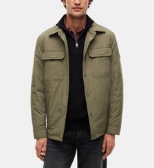 Blouson court droit nylon Tommy Hilfiger