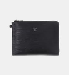 Sac pochette Milano zip signature Guess