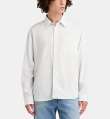 Chemise style pyjama rayée Frame
