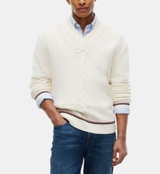 Pull col V Expressive Cricket Tommy Hilfiger
