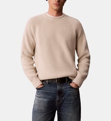 Pull droit en maille Calvin Klein