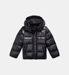 Doudoune brillante à capuche Polo Ralph Lauren