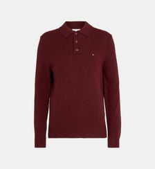 Pull polo en laine Tommy Hilfiger