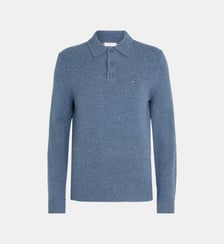Pull polo en laine Tommy Hilfiger