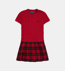 Robe-pull évasée en coton Polo Ralph Lauren