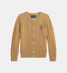 Cardigan Polo Bear mini-torsades Polo Ralph Lauren