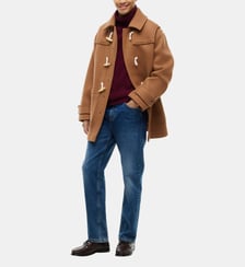 Duffle-coat mi-long en laine Tommy Hilfiger