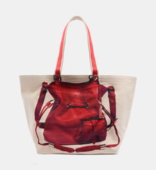 Sac cabas Capsule 150 ans en coton Lancel