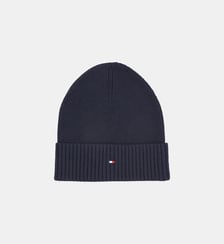Bonnet en coton et cachemire Tommy Hilfiger