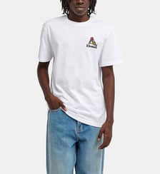 T-shirt droit coton bio imprimé fantaisie signature Element