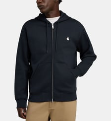 Sweat-shirt à capuche zippé Hooded Mack Carhartt WIP