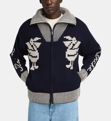 Pull col camionneur Pelican Maison Labiche