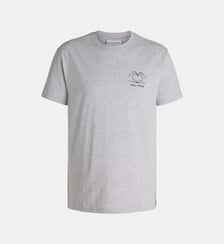T-shirt droit Popincourt Heart coton bio Maison Labiche