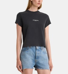 T-shirt droit et court coton  Alexander Wang