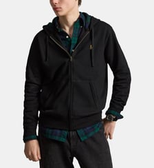 Sweat-shirt zippé en coton mélangé Polo Ralph Lauren