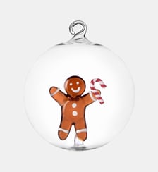 Boule de Noël Monsieur Pain d'Épices Ichendorf Milano