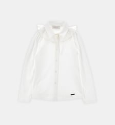 Chemise à collerette amovible Gorgera Monnalisa
