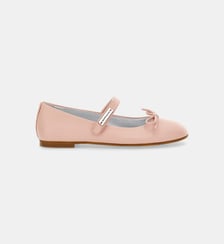 Ballerines avec nœud et bride Monnalisa
