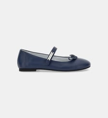 Ballerines avec nœud et bride Monnalisa